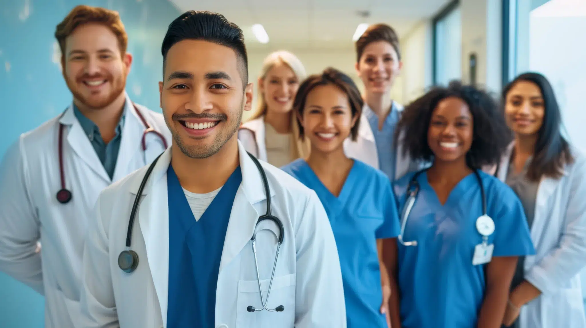 Smiling doctors - How IMGs Can Boost Their Residency Chances in 2025